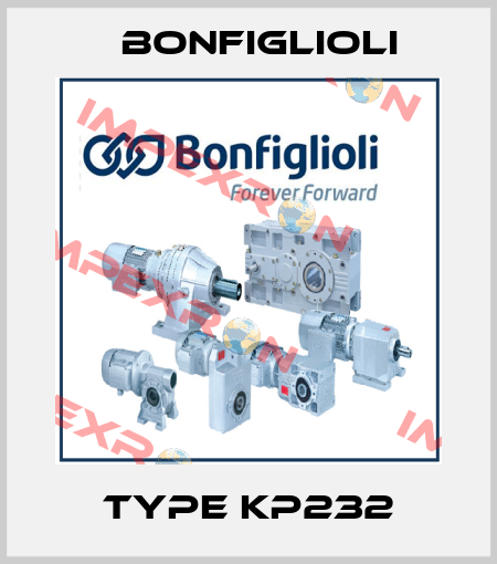 Type KP232 Bonfiglioli