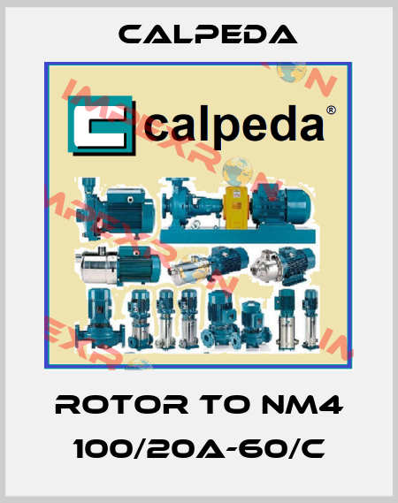 Rotor to NM4 100/20A-60/C Calpeda