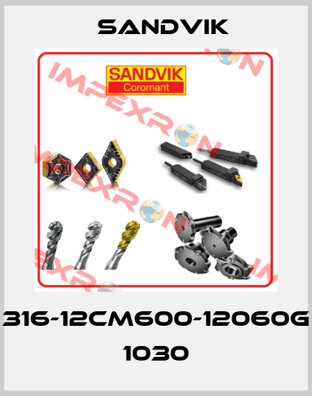 316-12CM600-12060G 1030 Sandvik