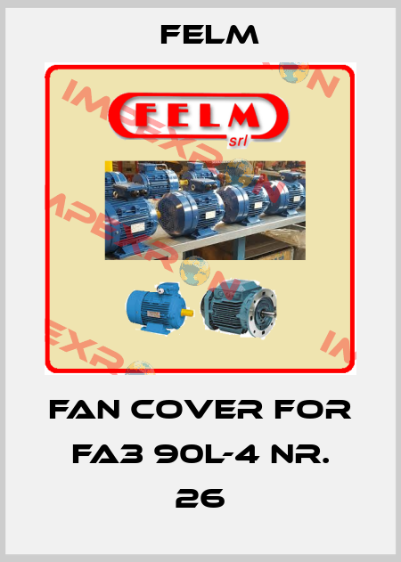 fan cover for FA3 90L-4 Nr. 26 Felm