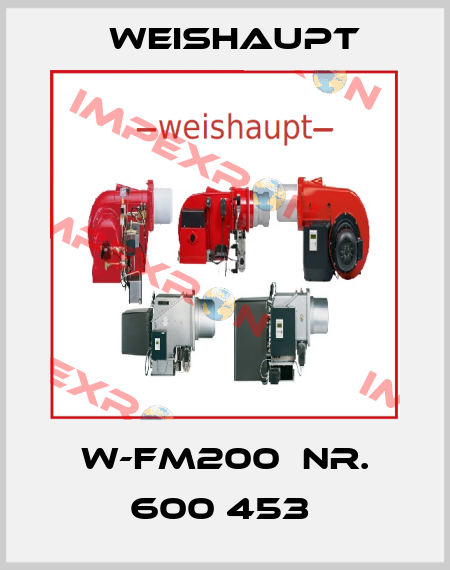 W-FM200  NR. 600 453  Weishaupt