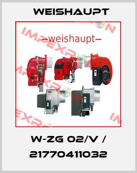 W-ZG 02/V / 21770411032 Weishaupt