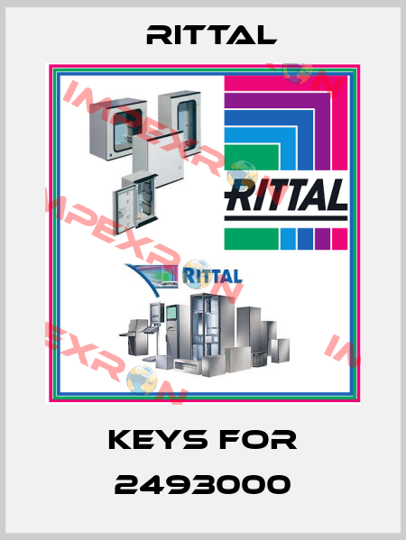 keys for 2493000 Rittal