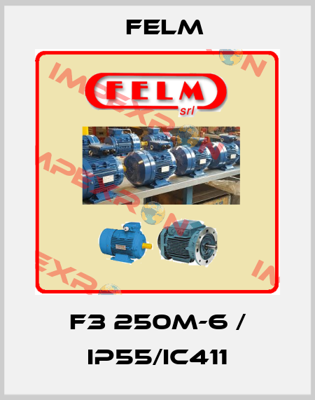 F3 250M-6 / IP55/IC411 Felm