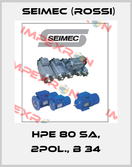 HPE 80 SA, 2pol., B 34 Seimec (Rossi)