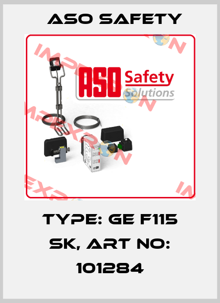 Type: GE F115 SK, Art No: 101284 ASO SAFETY