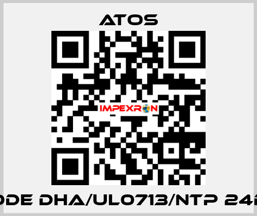 Code DHA/UL0713/NTP 24DC Atos