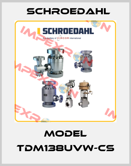 Model TDM138UVW-CS Schroedahl