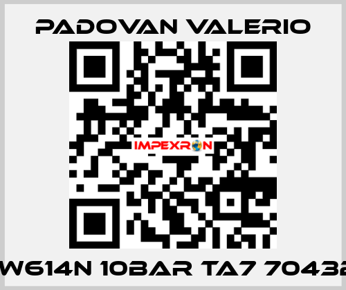 CW614N 10BAR TA7 704321 PADOVAN VALERIO
