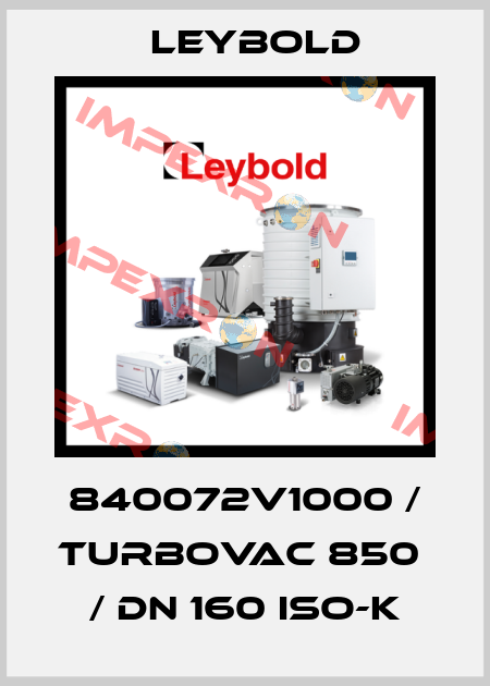 840072V1000 / TURBOVAC 850  / DN 160 ISO-K Leybold