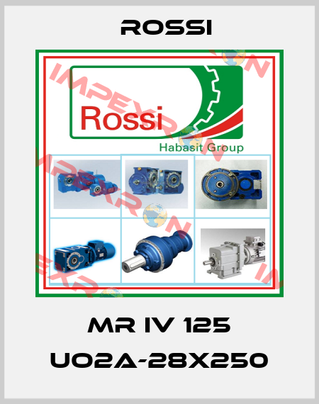 MR IV 125 UO2A-28x250 Rossi