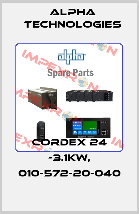 Cordex 24 -3.1kW, 010-572-20-040 Alpha Technologies