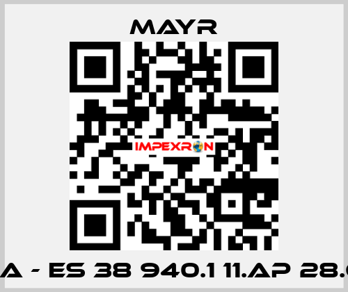 ROBA - ES 38 940.1 11.AP 28.6 42 Mayr