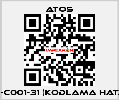 X018-C001-31 (KODLAMA HATASI )  Atos