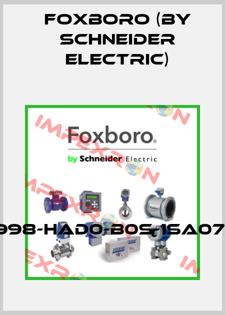 SRD998-HAD0-B0S-1SA07-A1-Q Foxboro (by Schneider Electric)