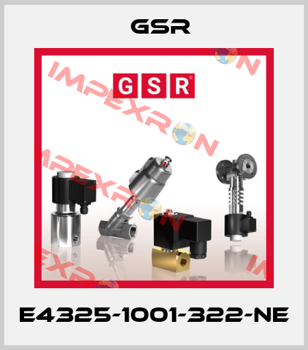 E4325-1001-322-NE GSR