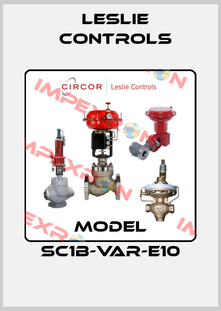 Model SC1B-VAR-E10 Leslie Controls