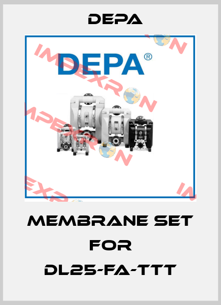 Membrane set for DL25-FA-TTT Depa