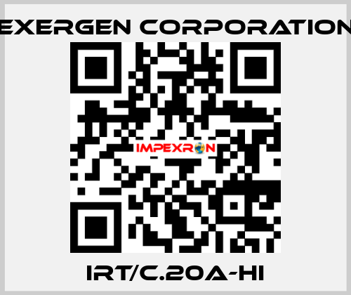 IRT/C.20A-HI Exergen Corporation