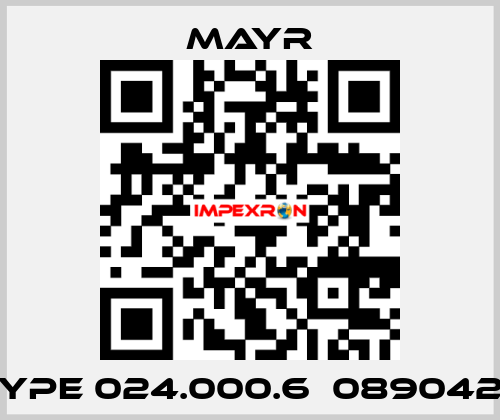 Type 024.000.6  0890425 Mayr