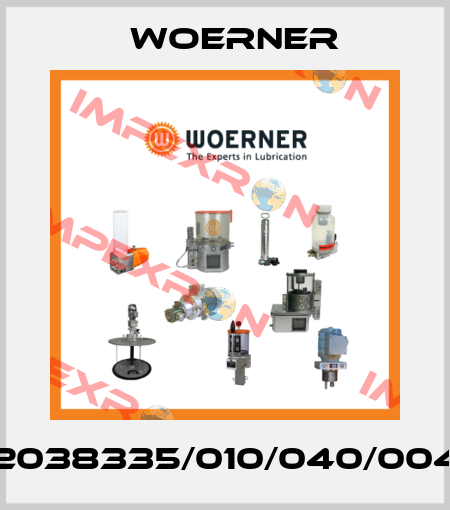 2038335/010/040/004 Woerner