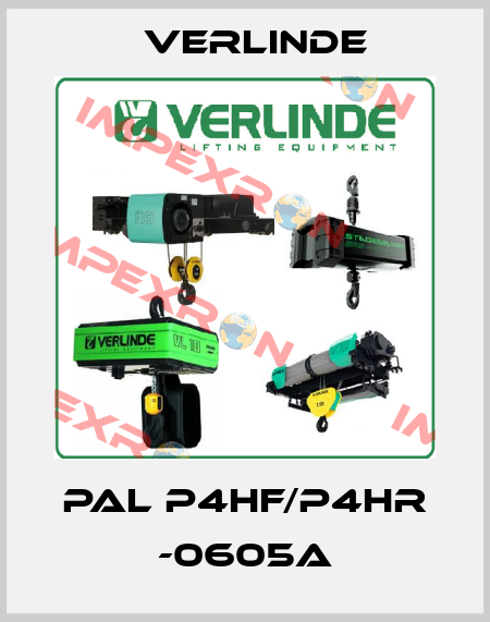 PAL P4HF/P4HR -0605A Verlinde