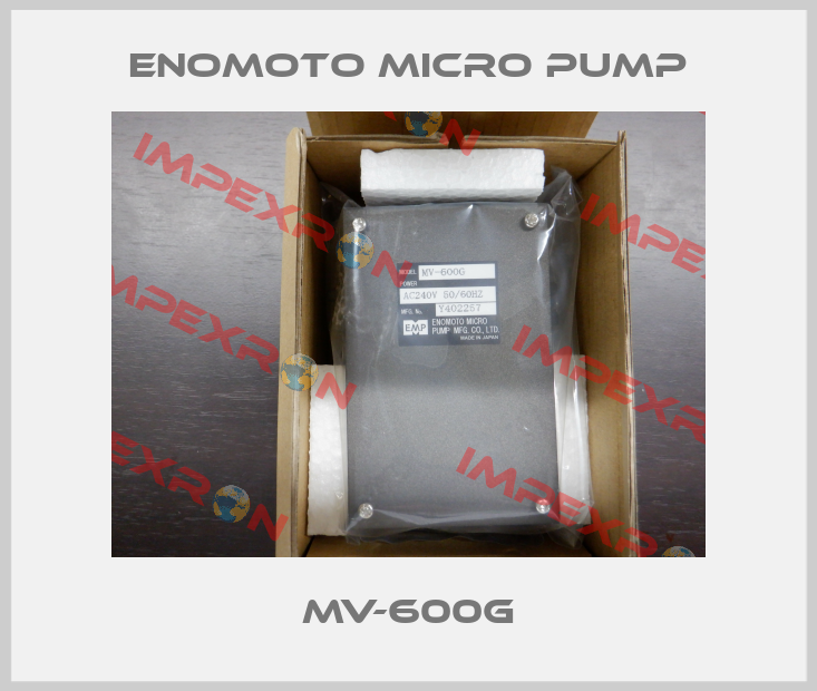 MV-600G Enomoto Micro Pump