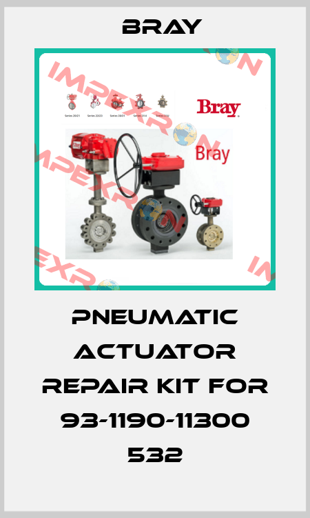 Pneumatic Actuator Repair Kit for 93-1190-11300 532 Bray