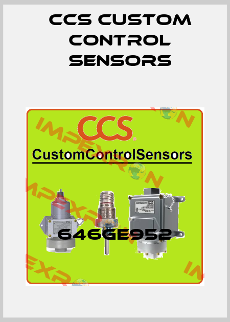 646GE952 CCS Custom Control Sensors