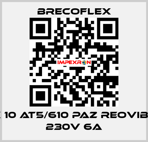 BFX 10 AT5/610 PAZ REOVIB 514 230V 6A Brecoflex