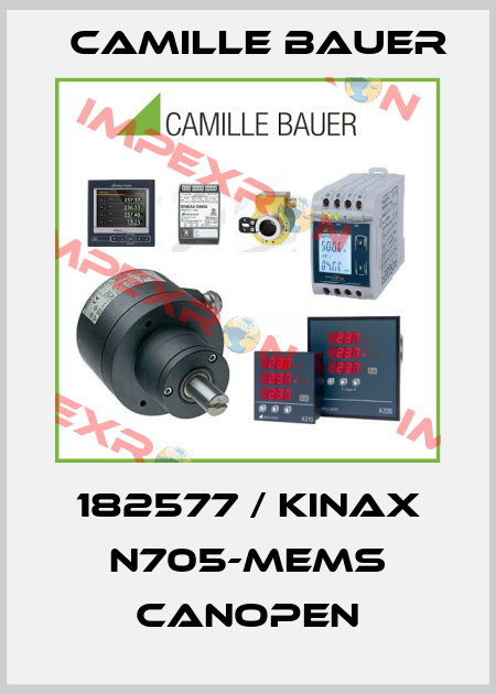 182577 / KINAX N705-MEMS CANopen Camille Bauer