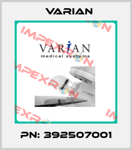 PN: 392507001 Varian
