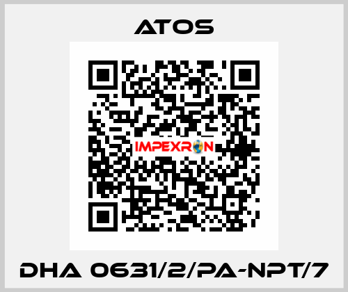 DHA 0631/2/PA-NPT/7 Atos