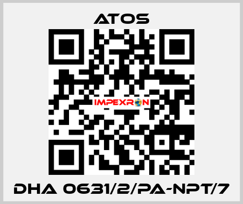 DHA 0631/2/PA-NPT/7 Atos