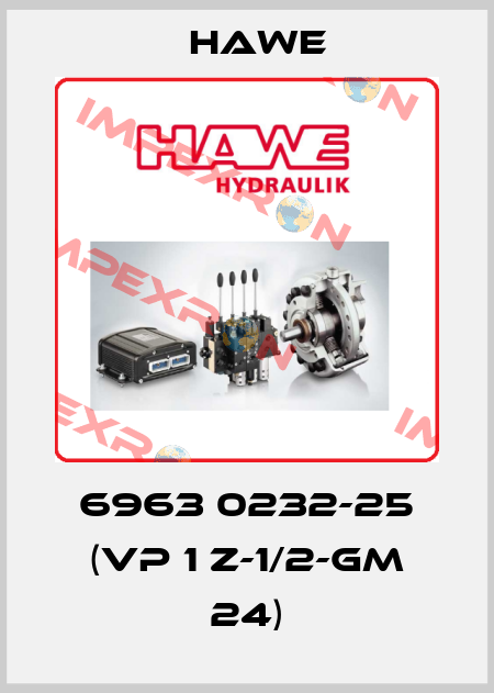 6963 0232-25 (VP 1 Z-1/2-GM 24) Hawe