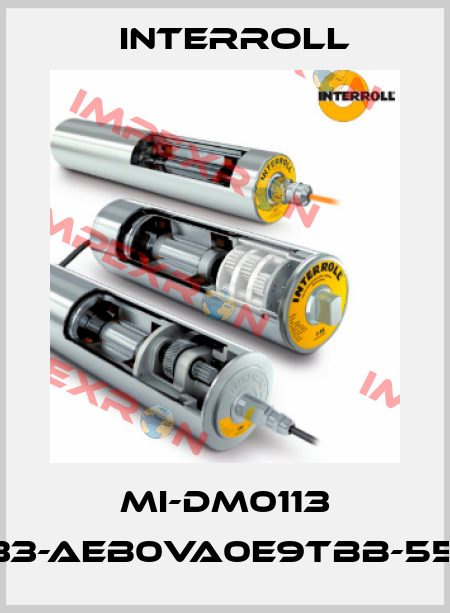 MI-DM0113 DM1133-AEB0VA0E9TBB-557mm Interroll