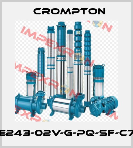 E243-02V-G-PQ-SF-C7 Crompton