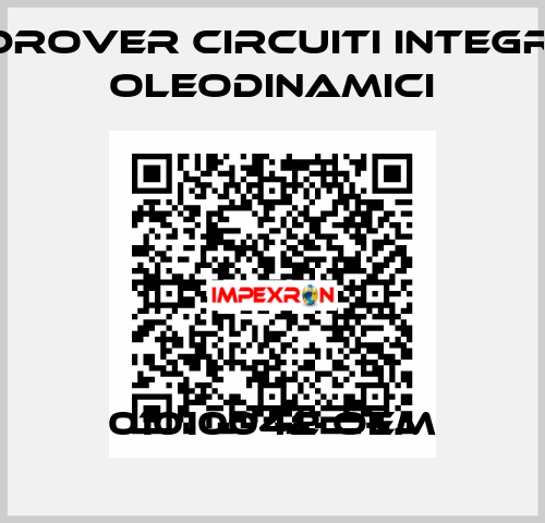 01010042 OEM HYDROVER Circuiti integrati oleodinamici
