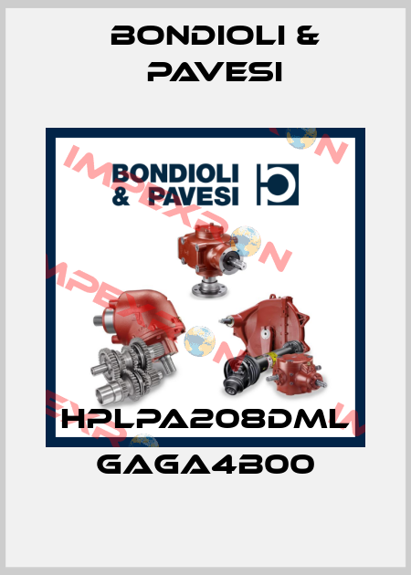 HPLPA208DML GAGA4B00 Bondioli & Pavesi