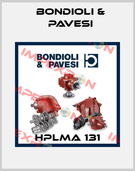 HPLMA 131 Bondioli & Pavesi