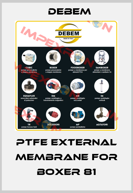 PTFE EXTERNAL MEMBRANE FOR BOXER 81 Debem