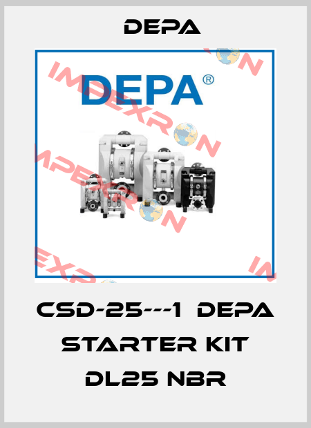 CSD-25---1  DEPA starter kit DL25 NBR Depa