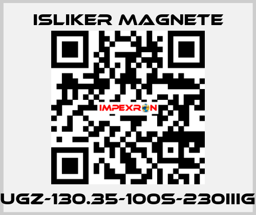 UGz-130.35-100S-230IIIG ISLIKER MAGNETE