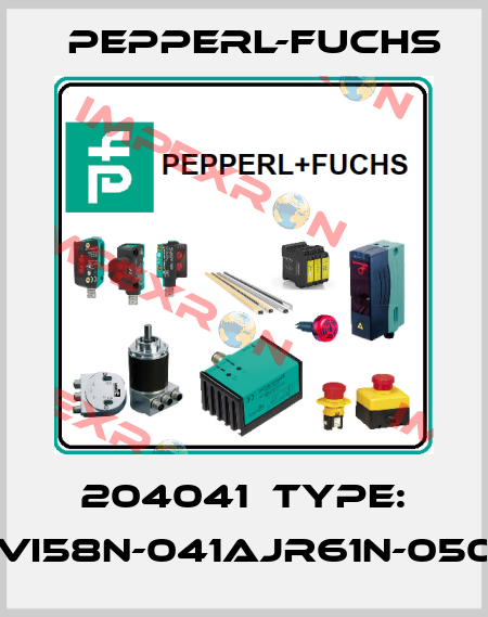 204041  Type: RVI58N-041AJR61N-0500 Pepperl-Fuchs
