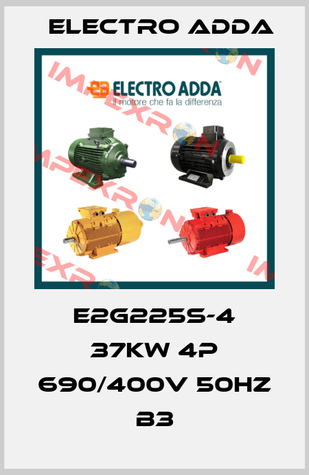 E2G225S-4 37kW 4P 690/400V 50Hz B3 Electro Adda