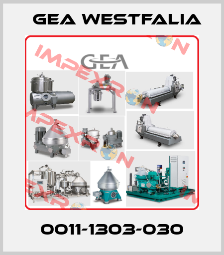 0011-1303-030 Gea Westfalia