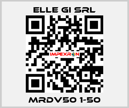 MRDV50 1-50 ELLE GI SRL