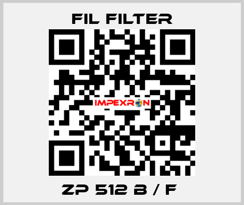 ZP 512 B / F  Fil Filter
