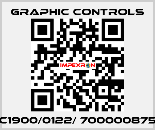 C1900/0122/ 700000875 Graphic Controls