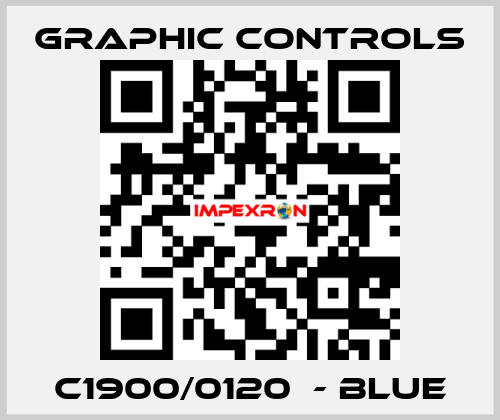 C1900/0120  - blue Graphic Controls